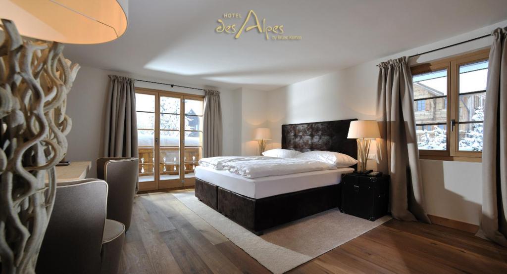 Hotel Des Alpes Superieur Gstaad Habitación foto